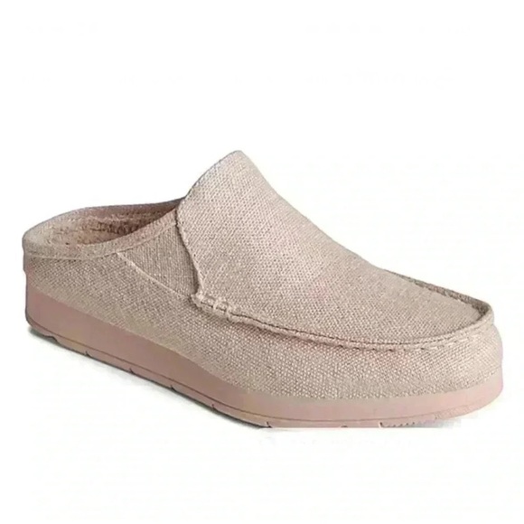 Sperry Moc-Sider Slide Loafer Flats in Rose Dust Size 8 NIB - Picture 2 of 7